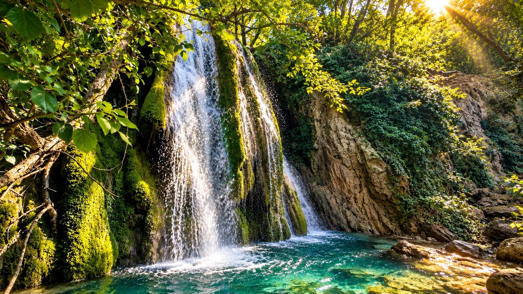 Kastamonu'nun Doğa Harikası Okçular Şelalesi Ziyaretçi Akınına Uğruyor (5)