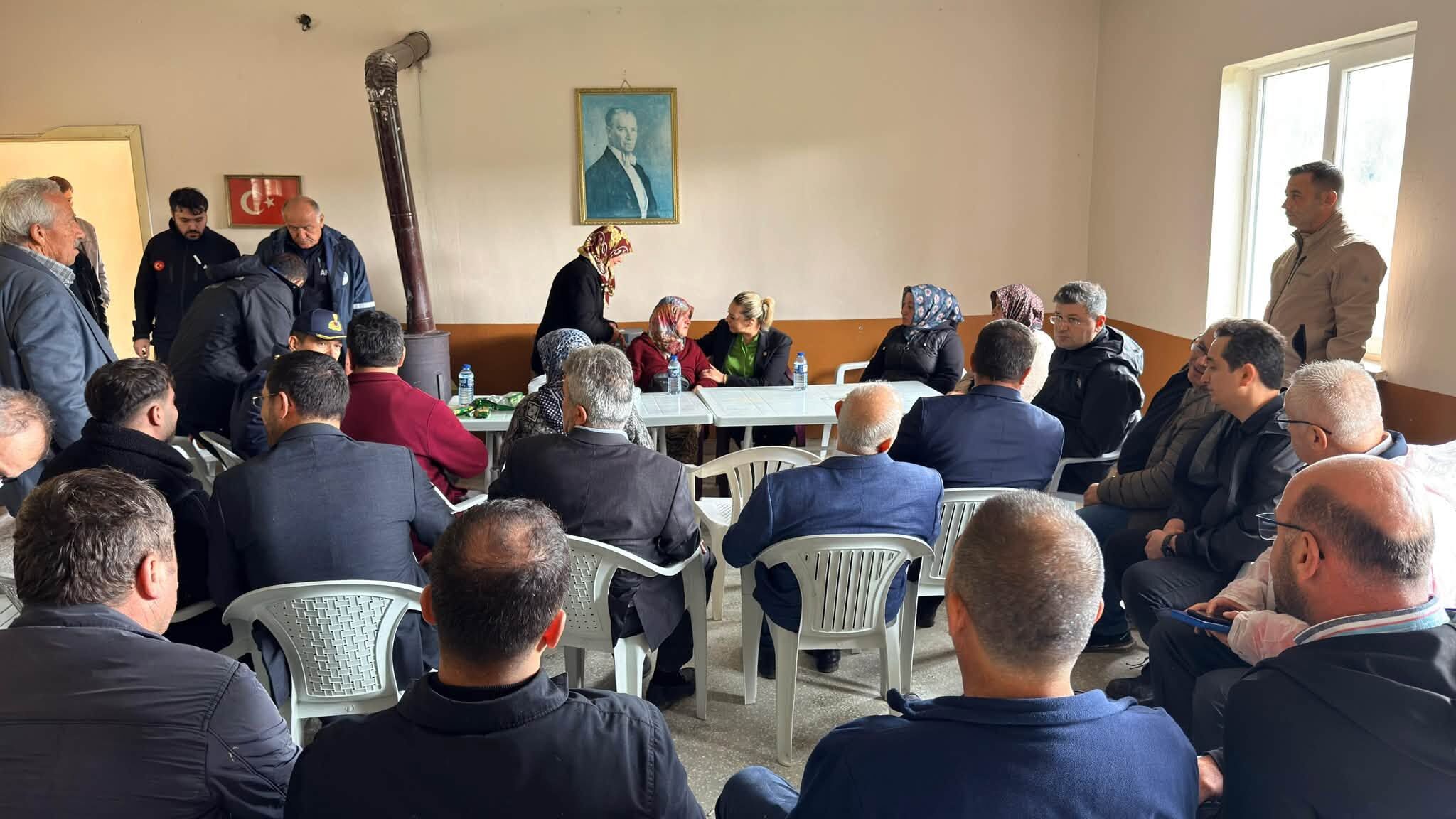 Milletvekili Ekmekci, Yangının Vurduğu Deresökü’de2