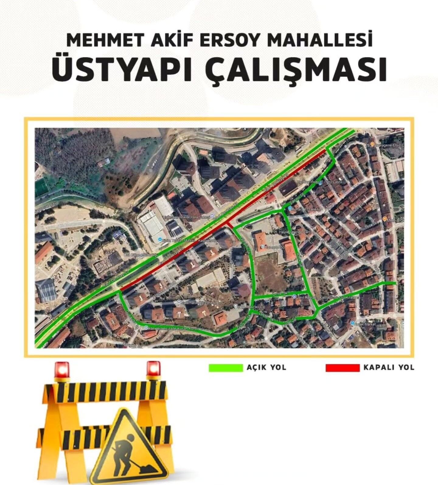Sürücülerin Dikkatine Kastamonu'da O Cadde Trafiğe Kapanacak! (2)