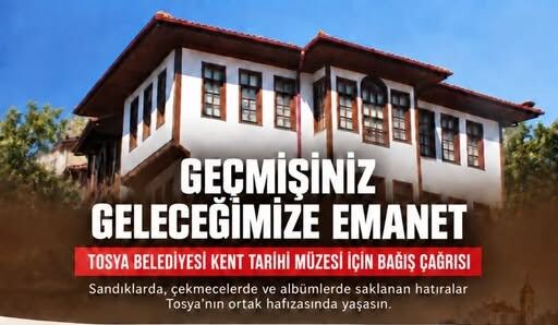 Tosya’nın hatıraları için bağış kampanyası başlatıldı