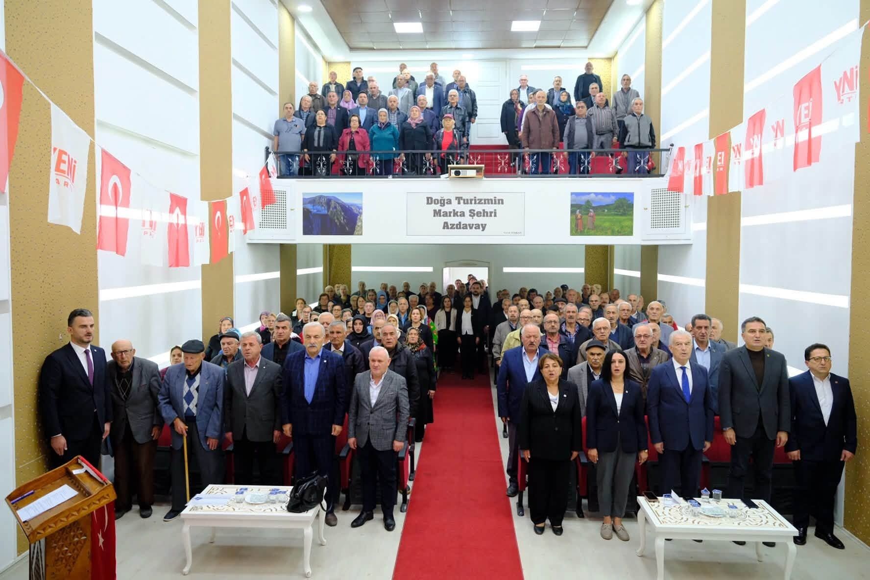Yeni̇ Parti Azdavay İlçe Başkanı Emine Tarhan Oldu (1)