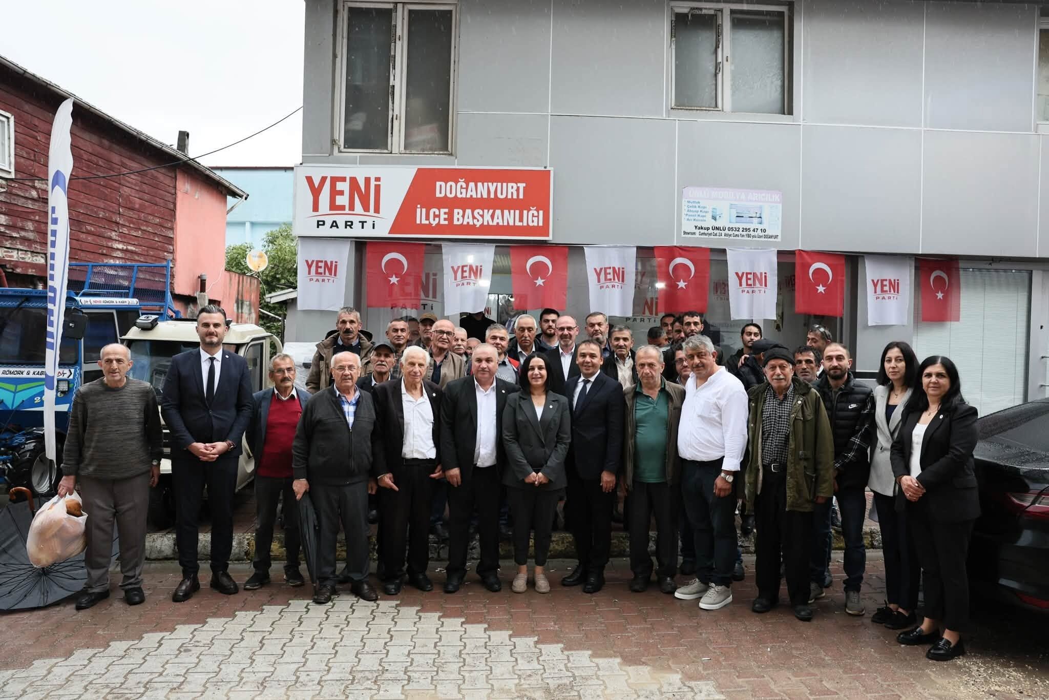 Yeni̇ Parti Doğanyurt İlçe Başkanı Yakup Ünlü Oldu (1)