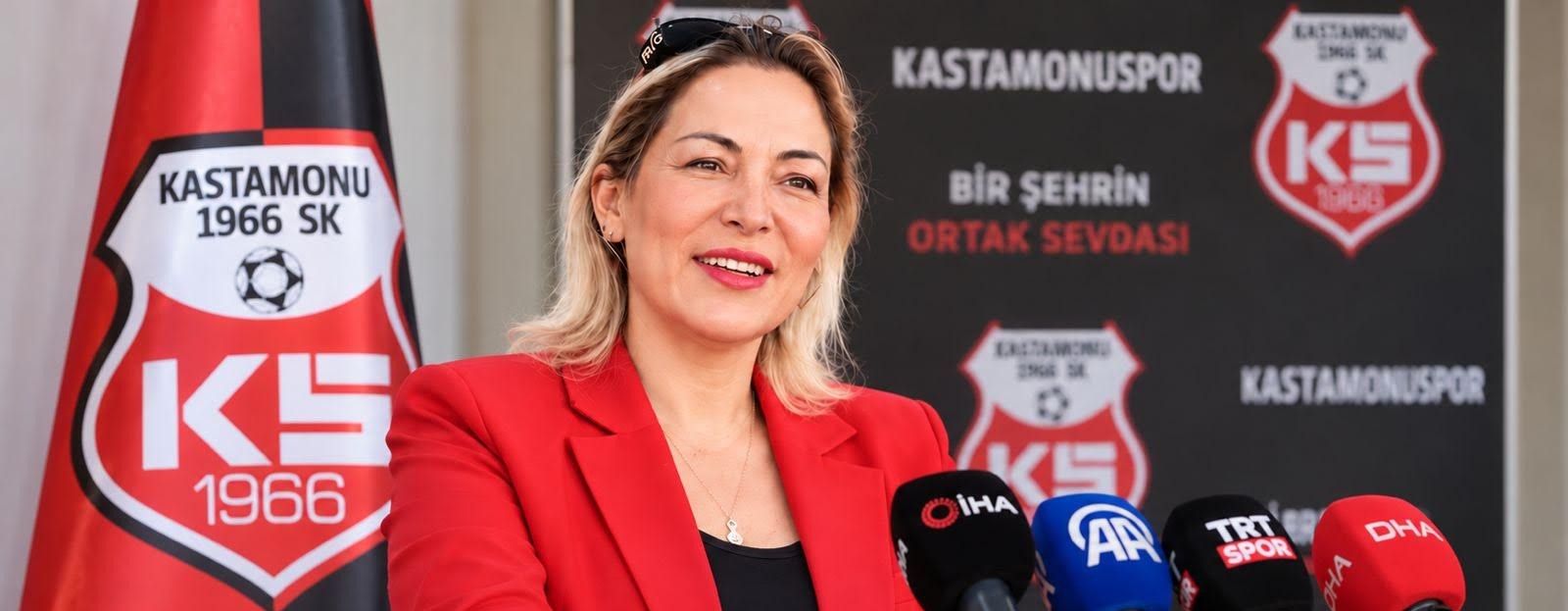 Ahu Bahar: "Kastamonuspor güçleniyor"