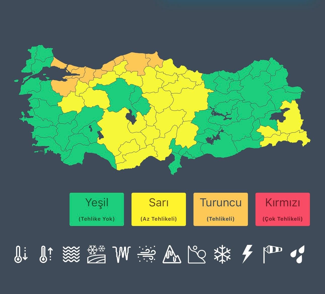 Bakan Kurum Açıkladı Kastamonu Turuncu Kodlu Uyarıda