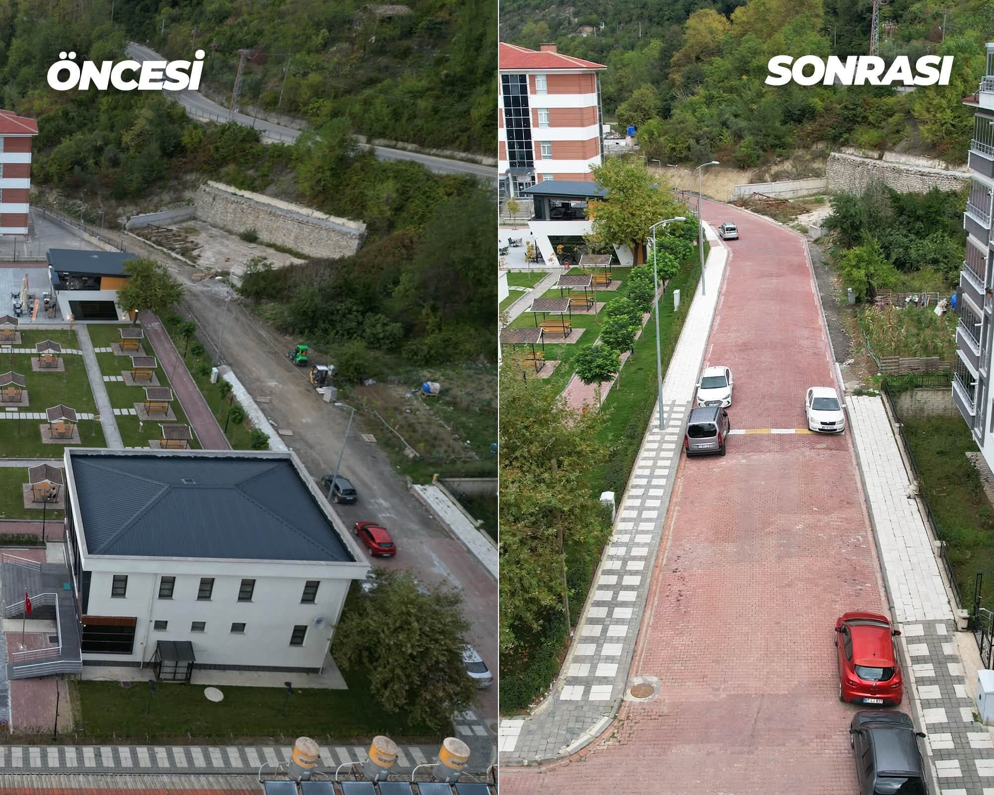 Bozkurt’ta Cadde Çalışmaları Tamamlandı (3)