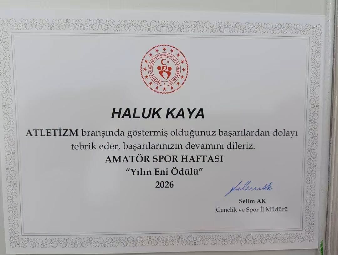 İnebolu’da Görev Yapan Milli Atlet Ödülle Döndü (2)