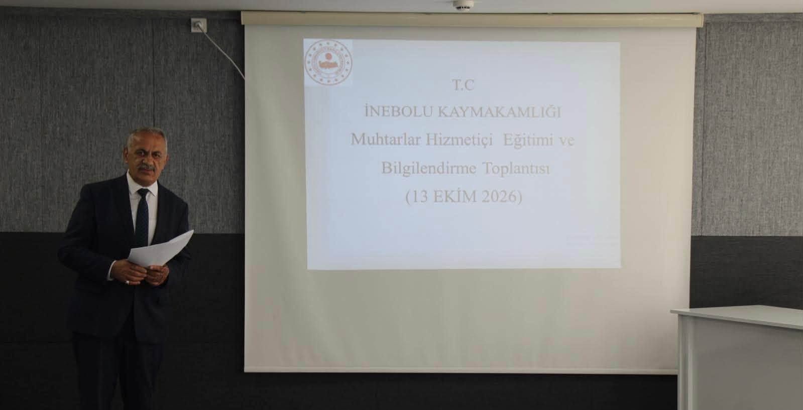 İnebolu’da Köy Muhtarlarına Hizmet Içi Eğitim (1)