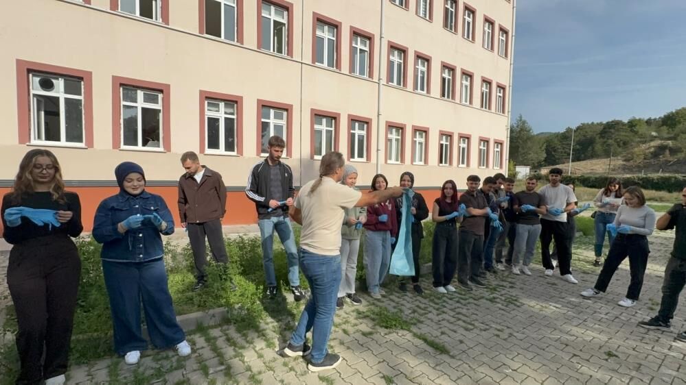 Kampüsü Temizlediler, Çevre Mesajı Verdiler1