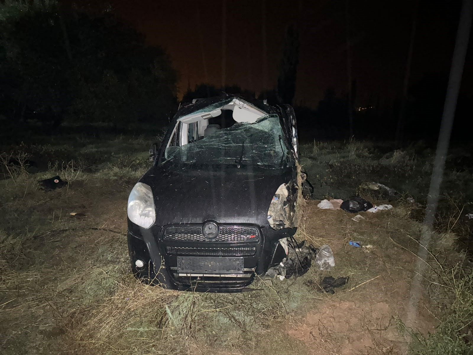 Kastamonu Plakalı Araç Takla Attı 1 Ölü, 4 Yaralı (3)
