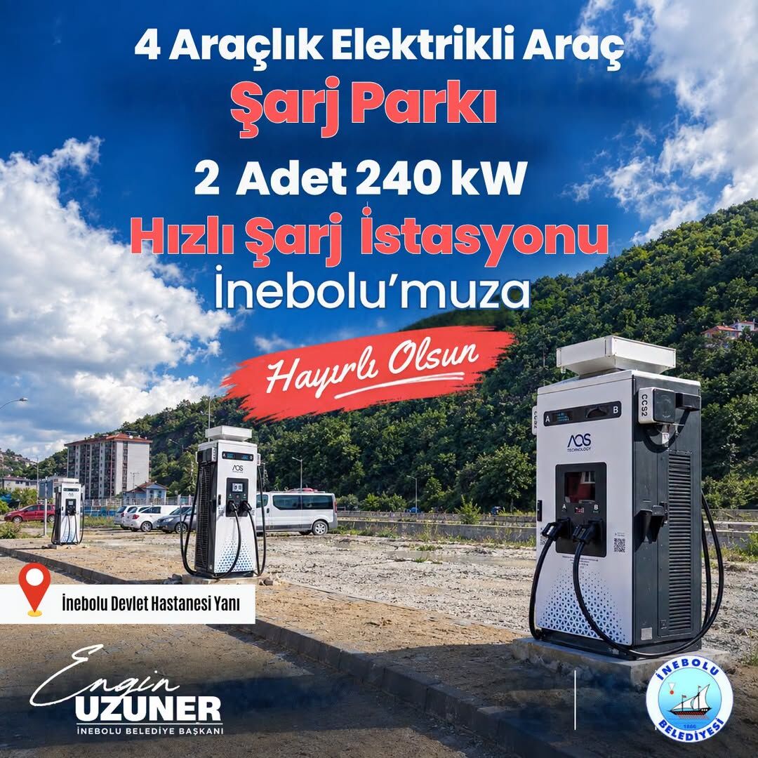 Kastamonu'da Elektrikli Araçlara Yeni Hizmet1