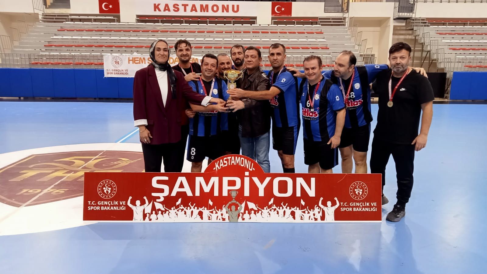 Kastamonu’da Futsal Kupası Sahibini Buldu