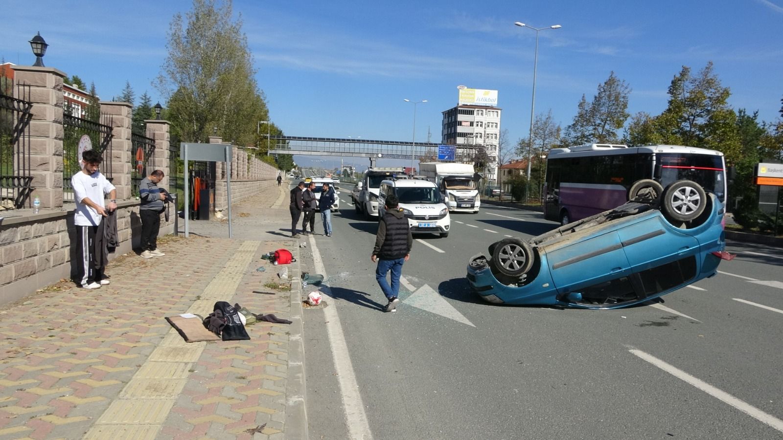 Kastamonu’da korkutan kaza: Burunları bile kanamadı