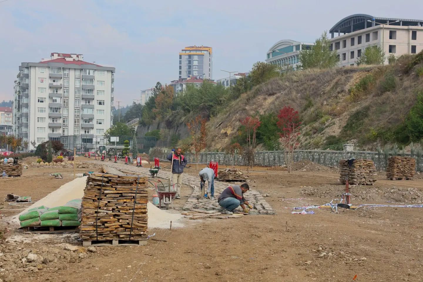 Kastamonu’da Yeşil Alan Çalışmaları Sürüyor3