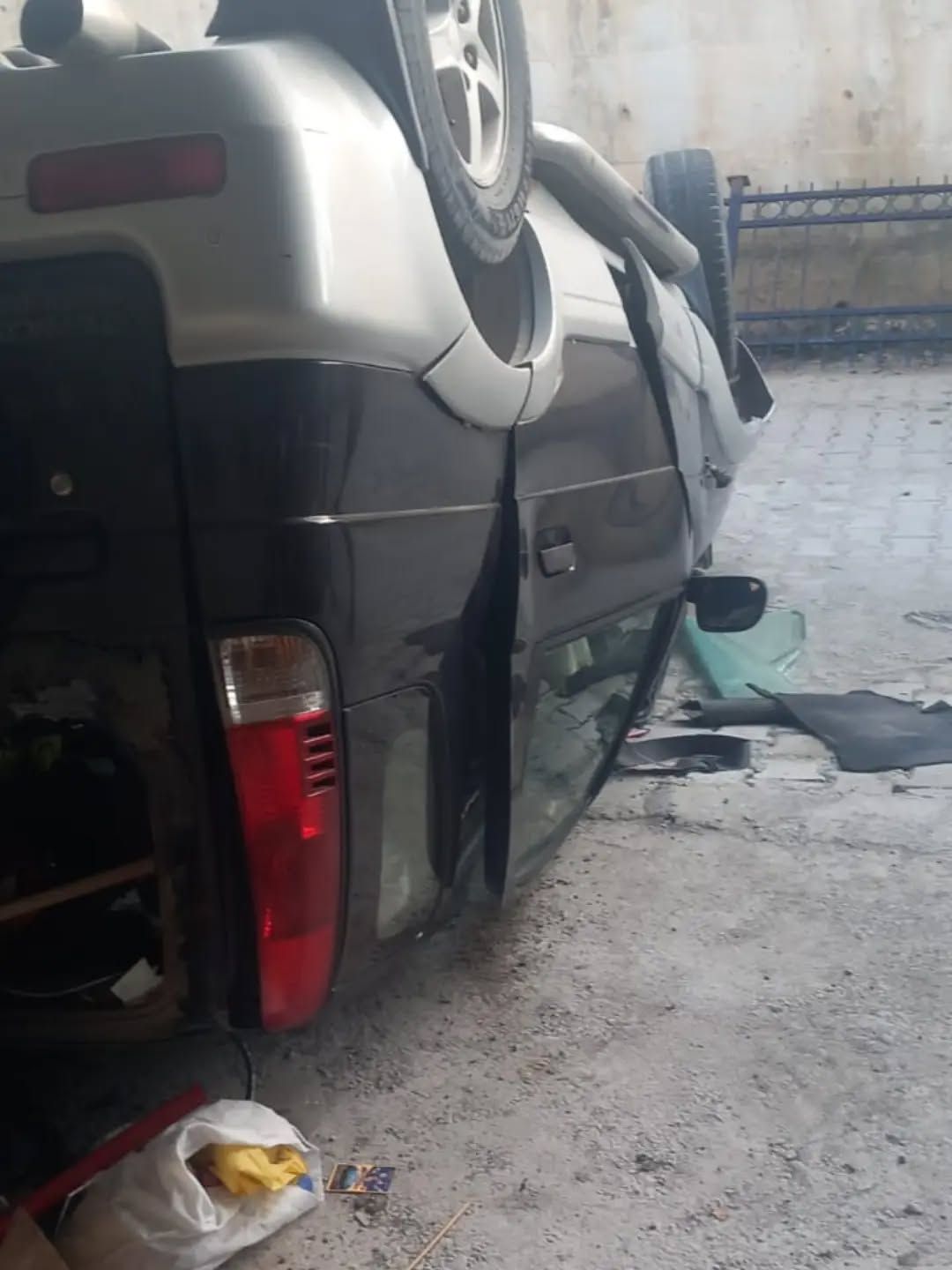 Kastamonu'da Yüksekten Düşen Cipin Sürücüsü Yaralandı (2)