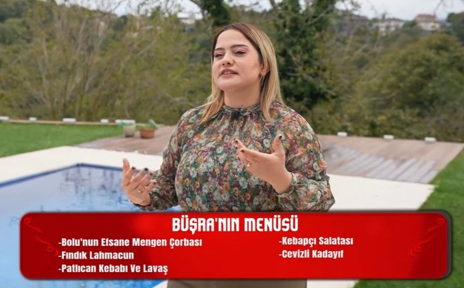 Kastamonulu Büşra Kayar, Yemekteyiz'de Iddiasını Ortaya Koydu (2)