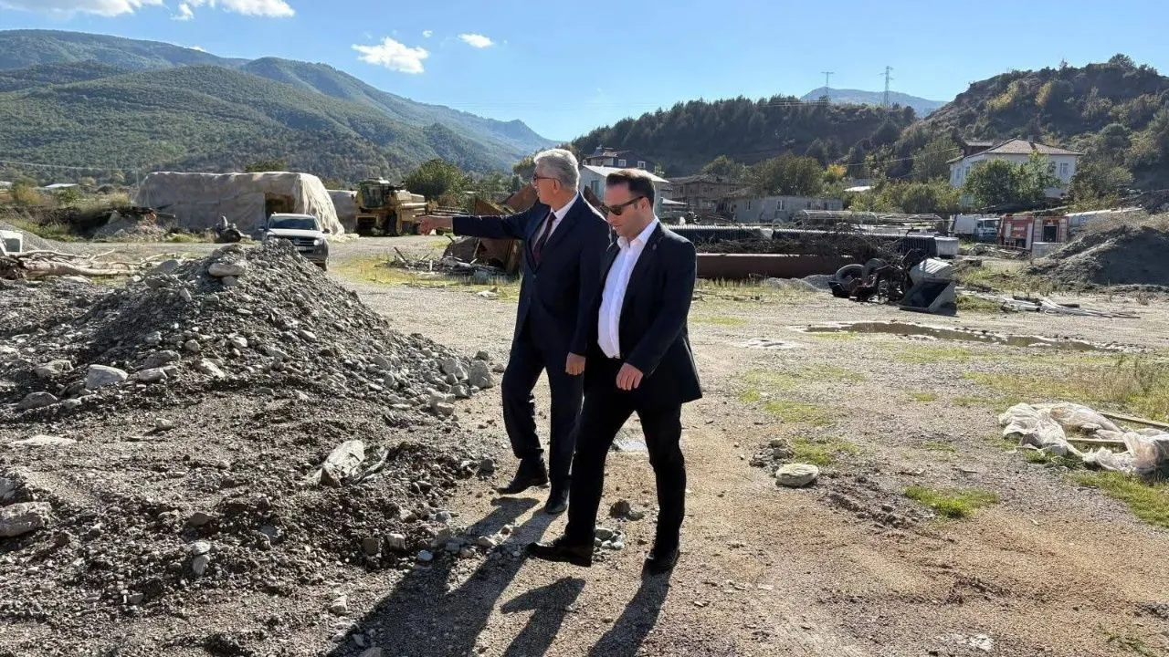 Kastamonu'nun ilçesinde elektropompaj ve GES yapımı sürüyor