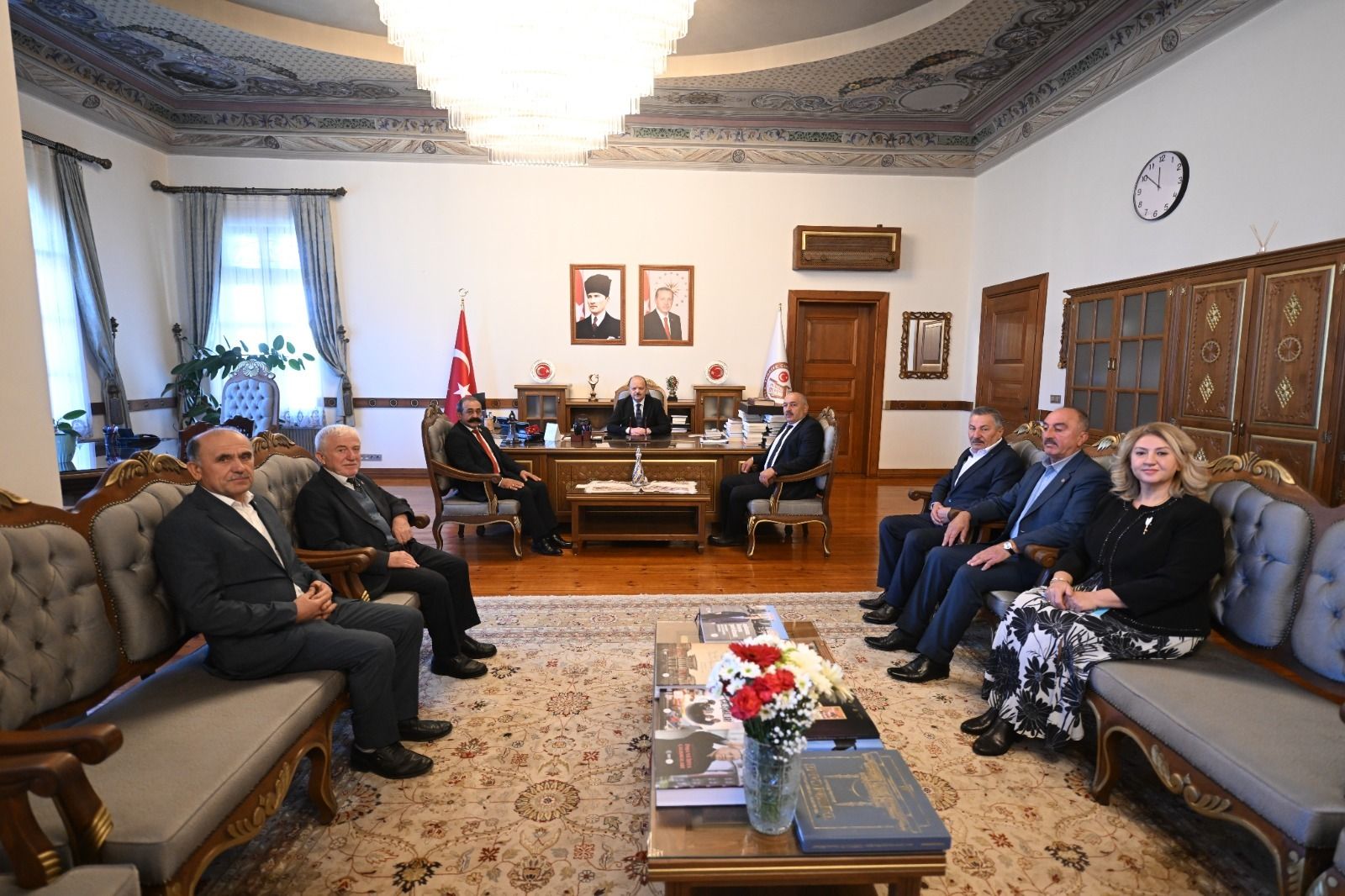 Kastamonu’nun Muhtarları Vali Dallı'yı Ziyaret Etti (2)