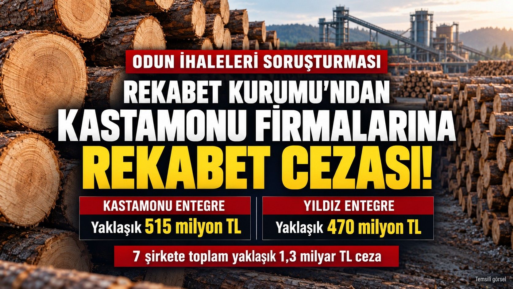 Rekabet Kurumu'ndan Kastamonu firmalarına rekabet cezası!