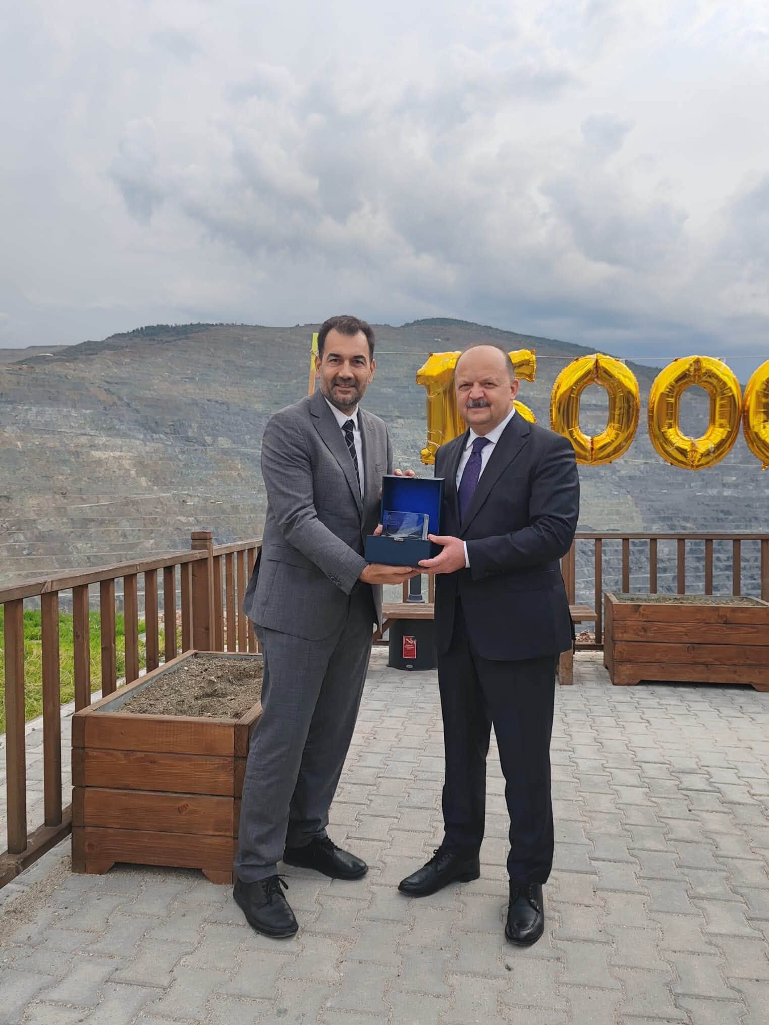 Vali Dallı’dan Hanönü’deki Maden Işletmesine Ziyaret1