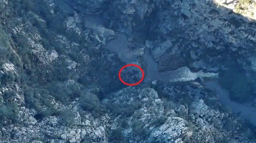 Yazılı Kanyon’da 3 Gönüllünün Kurtarılma Anı Kamerada (2)